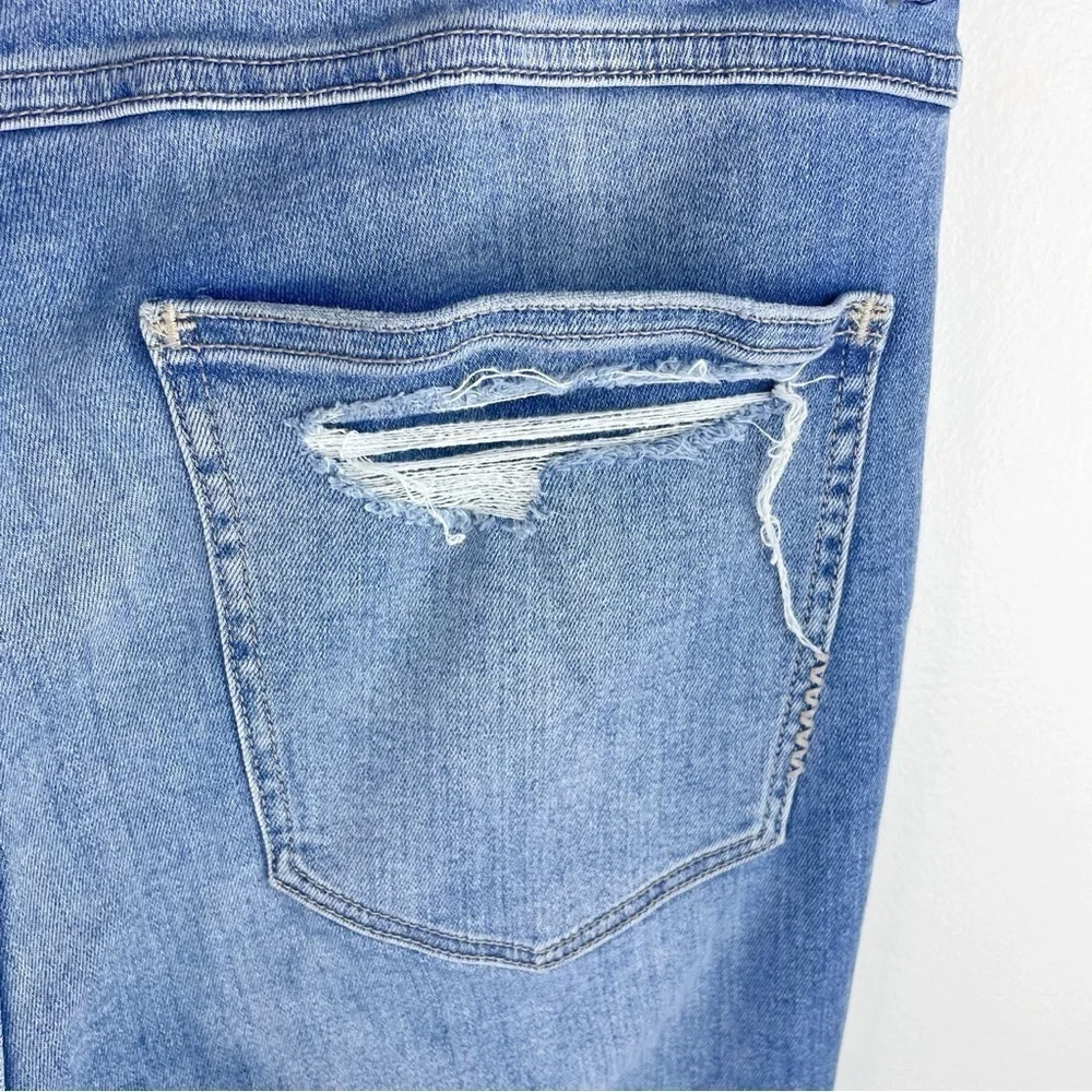 NEUW Barely Worn Men’s Destroyed Skinny Jeans Manufactured HolesTears Size 32 32